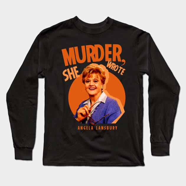 Murder-She-Wrote Long Sleeve T-Shirt by Bayzer